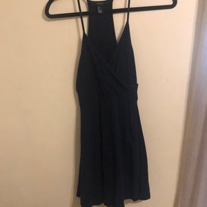 Navy blue mini dress